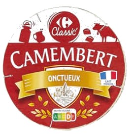 Camembert 45% MG Carrefour – 250g