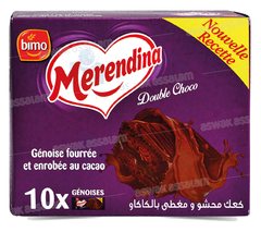 GENOISE FOURREE ET ENROBEE AU CACAO 10*36G PACK MERENDINA