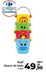 Seaux de bain – Lot de 4
