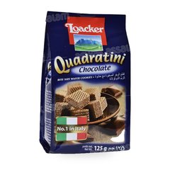GAUFRETTE CACAO 125G QUADRATINI