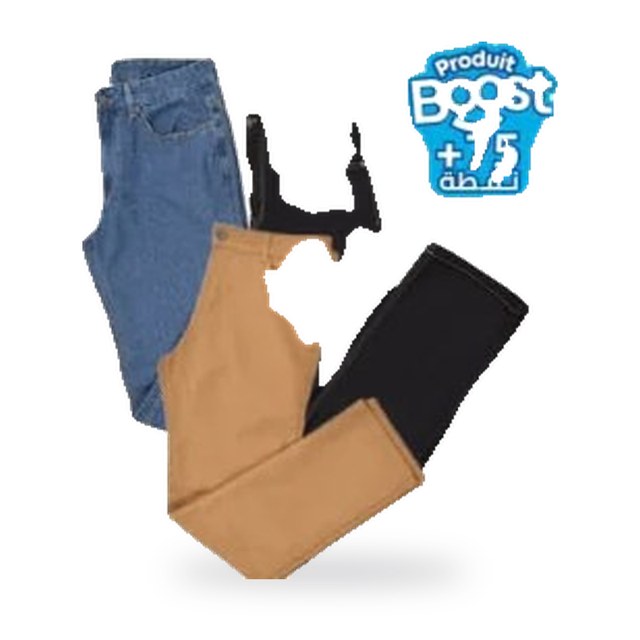 Pantalon jean ou toile pour homme