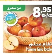 Pomme Gala locale – 1kg (prix au kg)