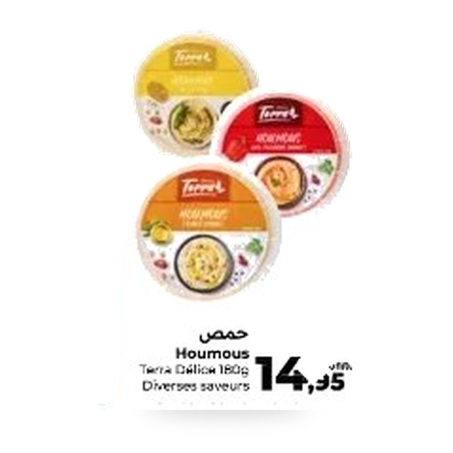 Houmous Terra Délice – 180g