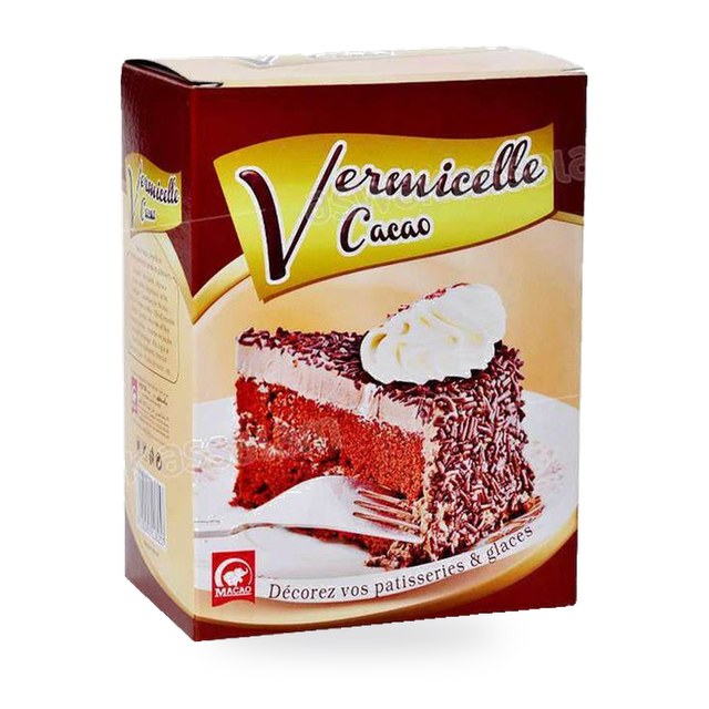 VERMICELLE CACAO 1KG MACAO