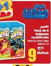 Jus Valencia Abtal Edge – 200ml x 6
