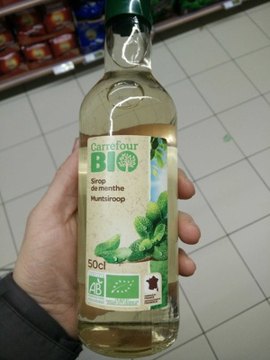 Sirop saveur menthe Carrefour – 750ml
