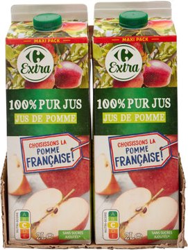 Pur jus de pomme Carrefour – 1L