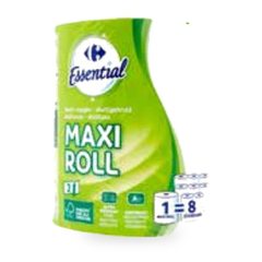 Essuie-tout blanc multi-usages Carrefour – Lot de 1 unité