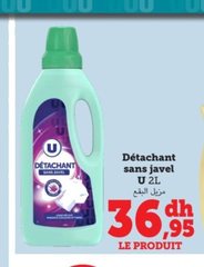 Détachant sans javel U – 2L
