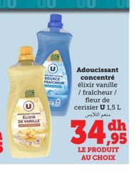Adoucissant concentré U – 1,5L