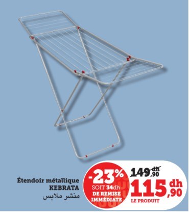 Étendoir métallique KEBRATA