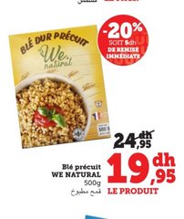 Blé pré-cuit – 500g