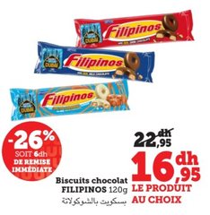 Biscuits chocolat – 120g