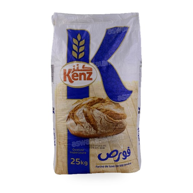 FARINE DE LUXE DE BLE TENDRE 25KG KENZ