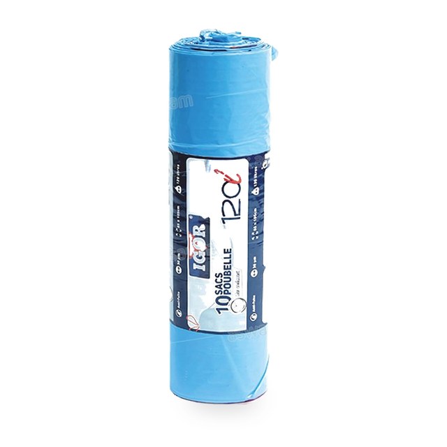 10 SACS POUBELLE 120L IGOR