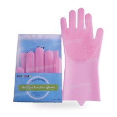 2 GANTS DE NETTOYAGE MULTI-USAGE EN SILICONE MAGIC GLOVES