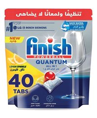 40 pastilles pour lave-vaisselle parfum citron FINISH
