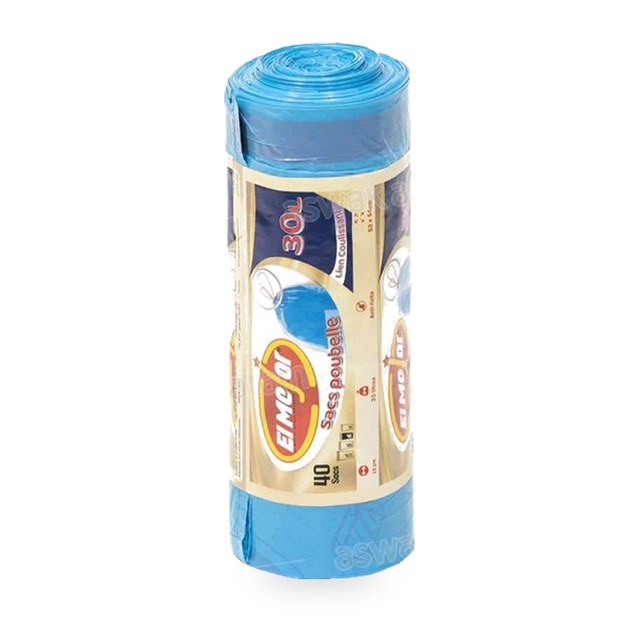 40 SACS POUBELLE 30L ELMEJOR
