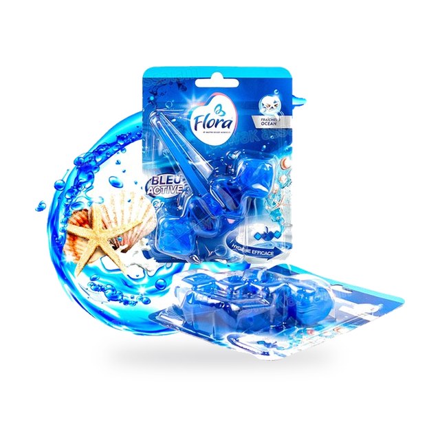 BLOC WC BLEU ACTIVE FRAICHEUR OCEAN FLORA