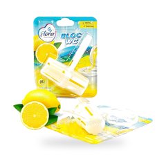 Bloc Wc Fraicheur Citron 40 g Flora
