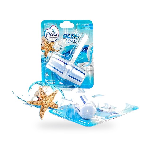 BLOC WC FRAICHEUR OCEAN 40G FLORA