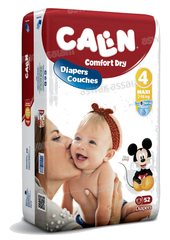 Couches Bebe Maxi Taille 4 7-16 kg 52 Unites Calin