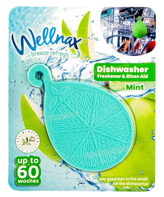 DESODORISANT PARFUM MENTHE POUR LAVE-VAISSELLE WELLNAX