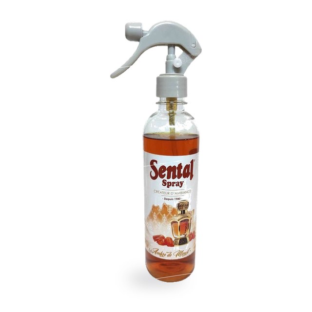 DESODORISANT SPRAY SENTEUR AMBER 400ML SENTAL