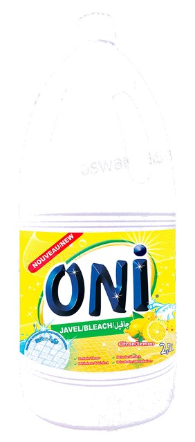 EAU DE JAVEL CITRON 2,5L ONI