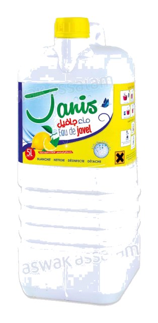 EAU DE JAVEL PARFUM CITRON 5L JANIS
