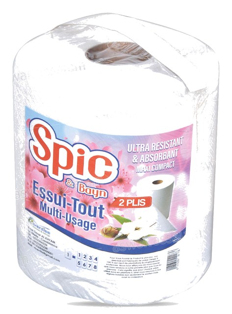 ESSUIE TOUT MULTI-USAGES 2 PLIS SPIC & BAYN