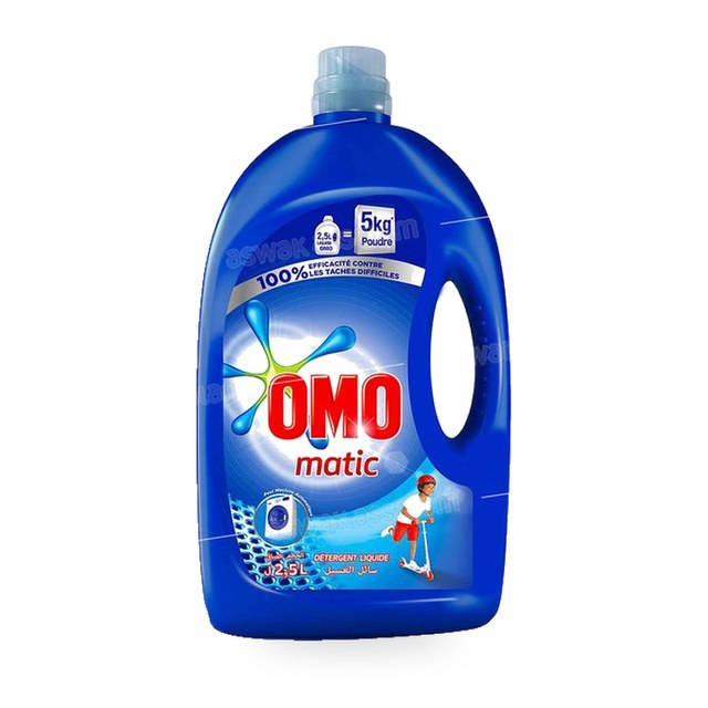 LESSIVE LIQUIDE ACTIVE CLEAN 2.5L OMO