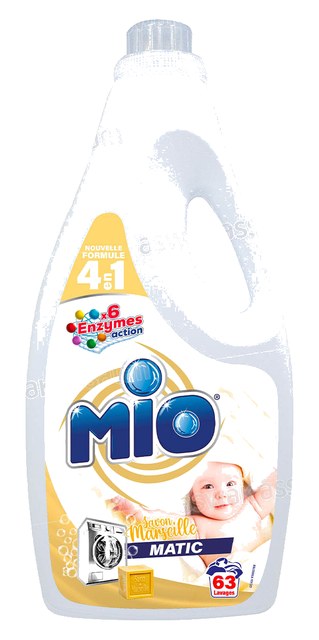 LESSIVE LIQUIDE BEBE 4 EN 1 AU SAVON DE MARSEILLE 3L MIO