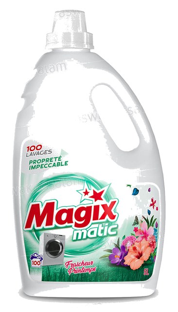 LESSIVE LIQUIDE FRAICHEUR PRINTEMPS 5L MAGIX
