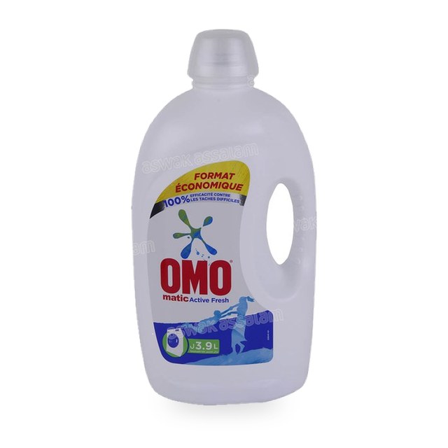 LESSIVE LIQUIDE MATIC ACTIVE FRESH 3.9L OMO