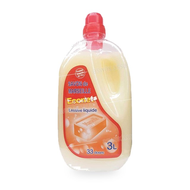 LESSIVE LIQUIDE SAVON DE MARSEILLE 3L ECONET