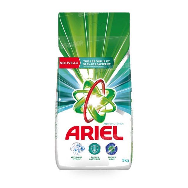 LESSIVE MACHINE ANTIBACTERIEN 5KG ARIEL