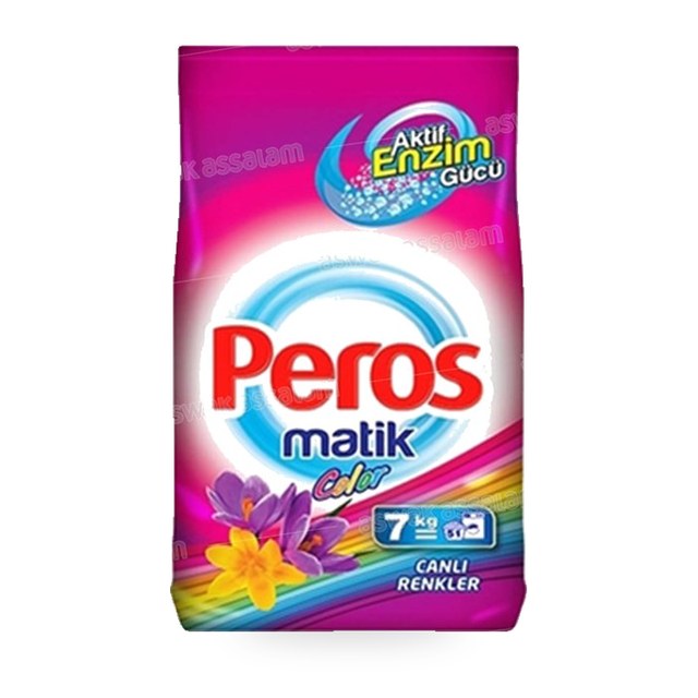 LESSIVE MACHINE COULEURS VIVES 7KG PEROS