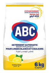 LESSIVE MACHINE FRAICHEUR CITRON 6KG ABC