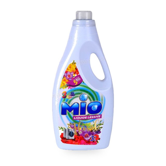 LESSIVE MACHINE LIQUIDE FLORAL 3L MIO