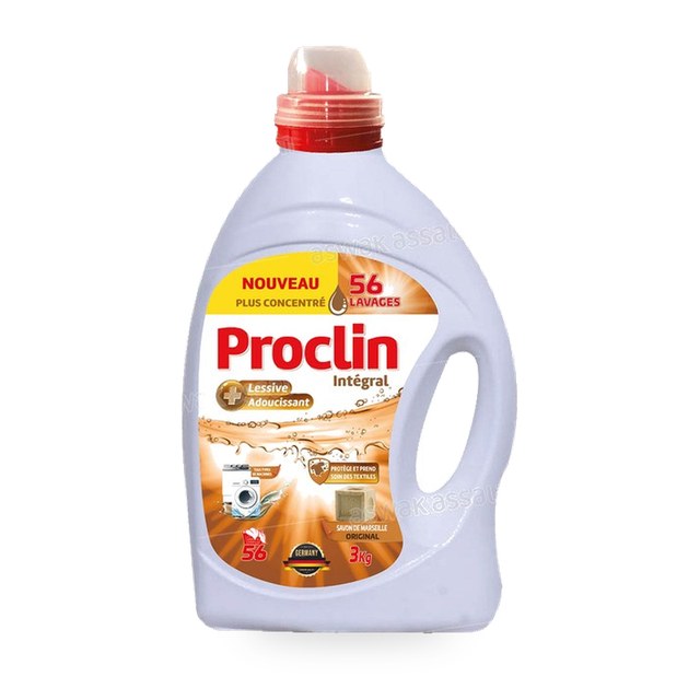 LESSIVE MACHINE LIQUIDE INTEGRAL 3L PROCLIN