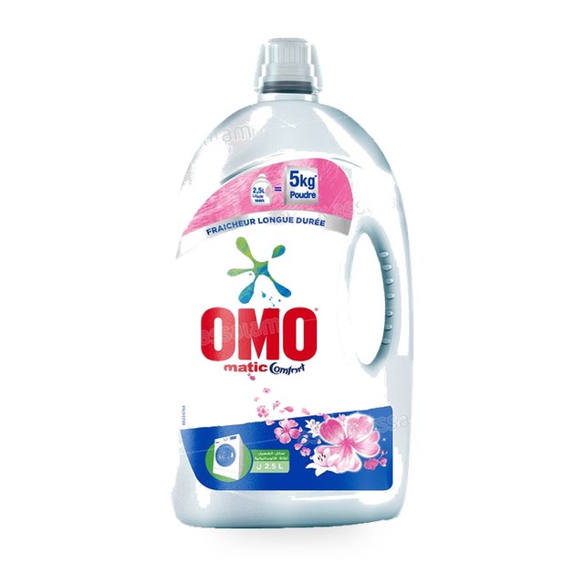 LESSIVE MACHINE LIQUIDE MATIC COMFORT 2,5L OMO