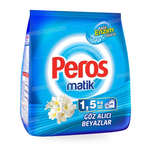 LESSIVE MACHINE WHITE & BRIGHT 1,5KG PEROS