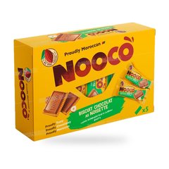 BISCUIT & TABLETTE CHOCOLAT LAIT NOISETTE PACK 5*54G NOOCO