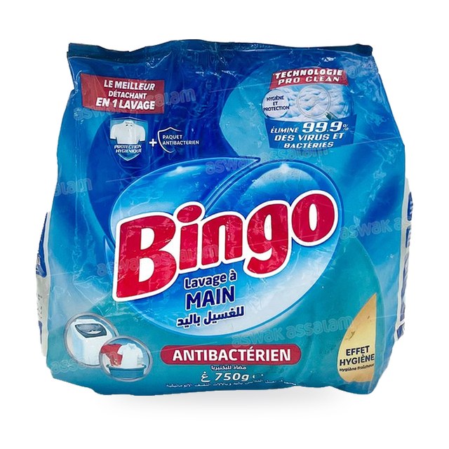 LESSIVE MAIN REGULAR 750G BINGO