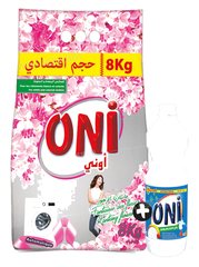 Lessive Matic Parfum Floral 8 kg Oni (eau de Javel 1 L Gratuite)