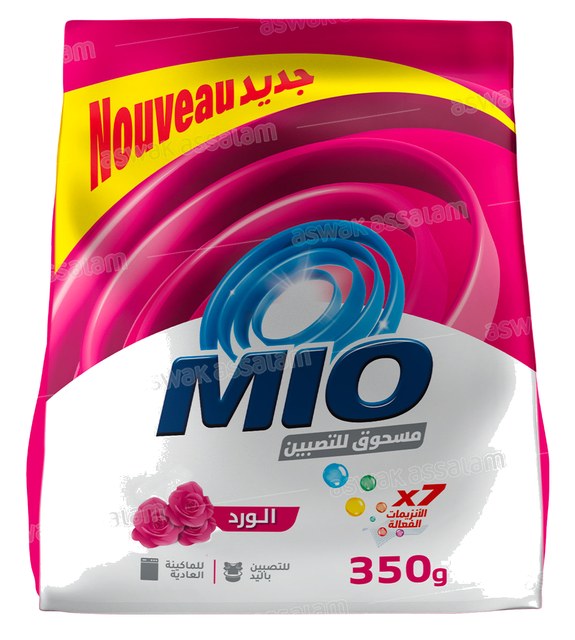 LESSIVE POUDRE ROSE 325G MIO