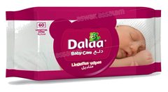 LINGETTES BEBE 60 UNITES DALAA