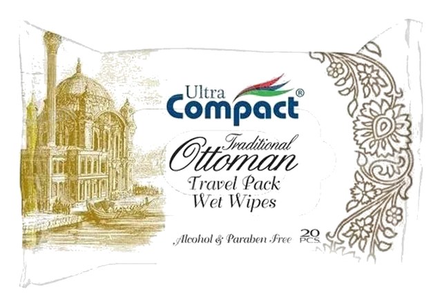 LINGETTES OTTOMAN TRAVEL PACK 20 UNITES ULTRA COMPACT