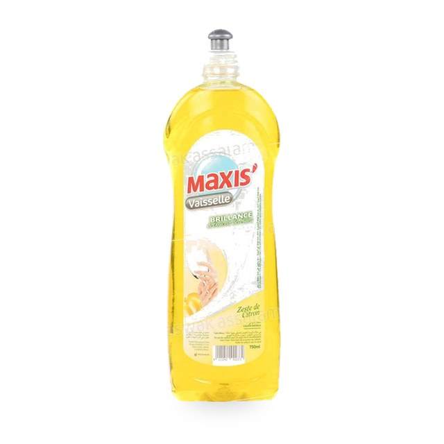 LIQUIDE VAISSELLE CITRON  750 ML MAXI’S